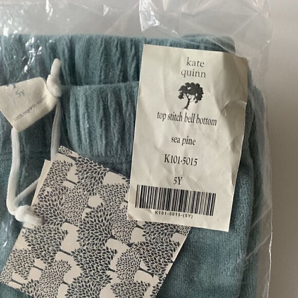 NWT Kate Quinn Seapine Velour Bell Bottom Pants 5T - Picture 6 of 6